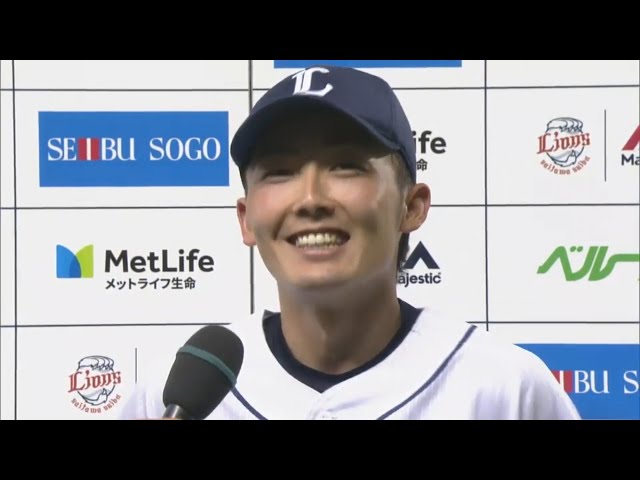 ライオンズ・外崎選手・源田選手ヒーローインタビュー 2017/6/8 L-G
