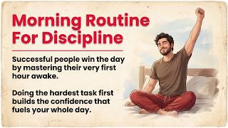The Perfect Morning Routine for Discipline | Graded Reader 🔥 | Improve Your English Fluency