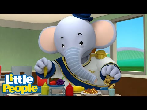 Fisher Price Little People | Hungry Hungry Elephant | New Episodes | Kids Movie - Kids TV Series, Kingdom Kids Zone - Little People - Fisher Price