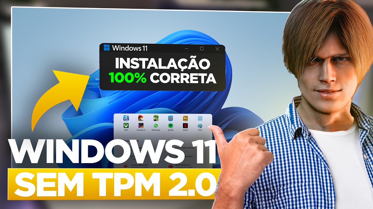 Windows 11 sem o TPM 2.0 no Xeon - Instalação Rápida! (e Qualquer PC ANTIGO)