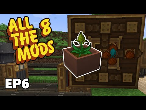 Jangro - AUTOMATING Mystical Agriculture ESSENCE with CREATE | All The Mods 8 Ep 6 | Minecraft 1.19.2
