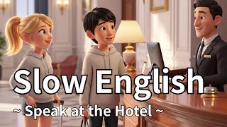 English at the Hotel - Slow and Easy English For Beginners