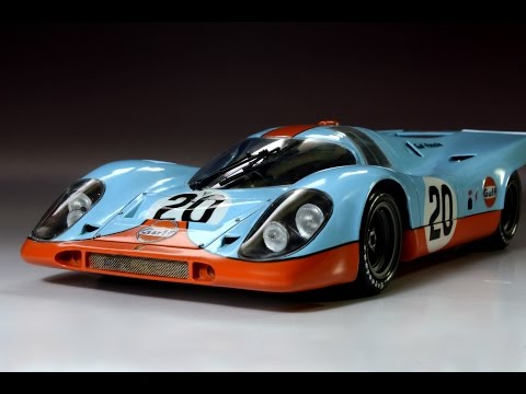 Porsche 917 Gulf 24 Hours of Le Mans Fuijimi 1/24 - car model