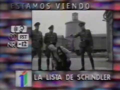 Estamos viendo: La lista de Schindler (02/10/1998) Película emitida por TVE1