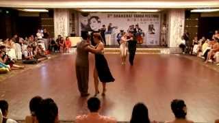 3rd Shanghai Tango Festival performance by Ruben y Sabrina Velis; Jonatan Aguero y Vivian Yeh