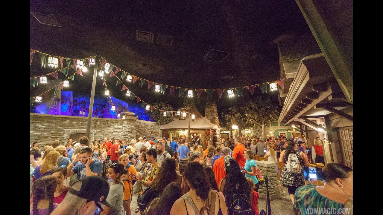 Frozen Ever After ride-through