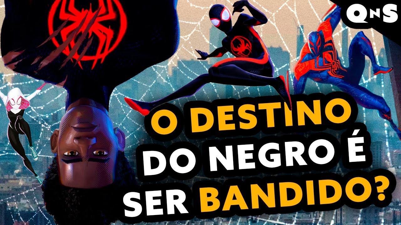 Ninguém percebeu o passado negro de HOMEM-ARANHA ATRAVÉS DO ARANHAVERSO?