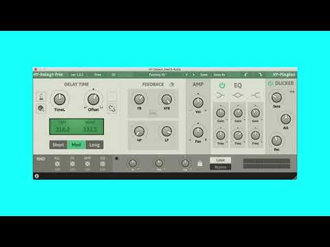 HY-Delay4 [Free 100%] by HY-Plugins❤️ฟรี...ปลั๊กอิน