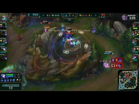 Envyus vs Echo Fox Highlights Game 2   NA LCS W5D2 Spring 2017   NV vs FOX G2