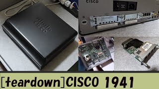Cisco 1941 Router disassemble and assemble