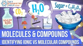 Chemistry Lesson: Identifying Ionic vs. Molecular Compounds