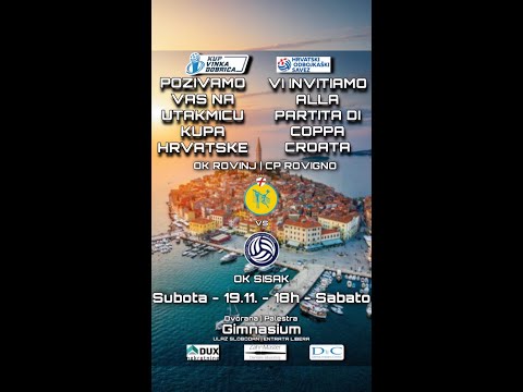 OK Rovinj-Rovigno - OK Sisak