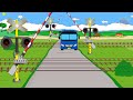 PALANG PINTU KERETA API 5 TRACKS