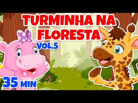Turminha na Floresta Vol. 5 - Giramille 35 min | Desenho Animado Musical
