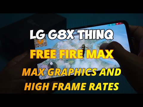 Free Fire Max in LG G8X ThinQ (Hand Cam)