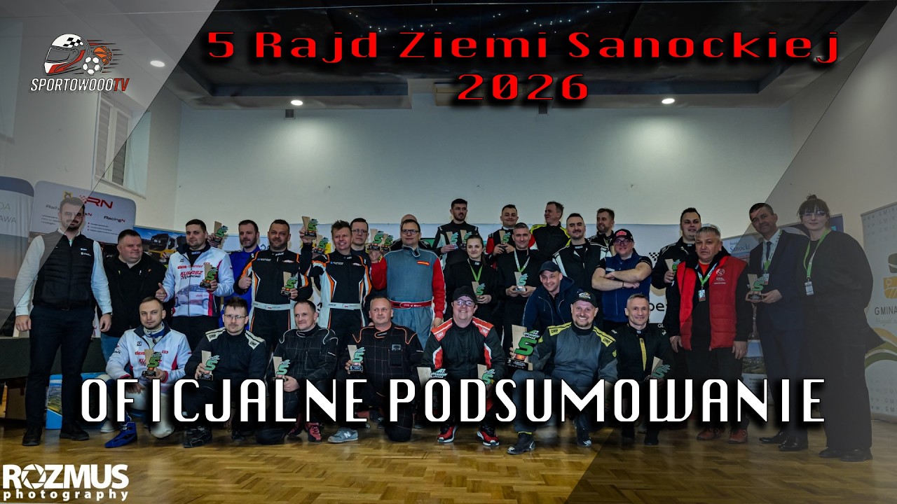 Podsumowanie 5 Rajdu Ziemi Sanockiej 2026