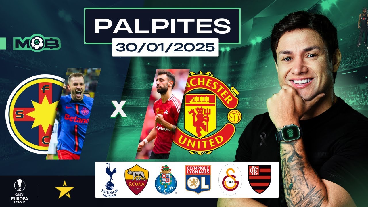 PALPITES DE FUTEBOL PARA O DIA 30 01 2025 + BILHETE PRONTO (QUINTOU NO MUNDO BET)