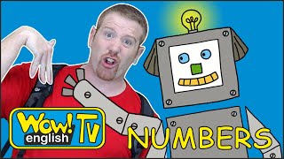 Counting Numbers for Kids + MORE Stories from Steve and Maggie | Wow English TV