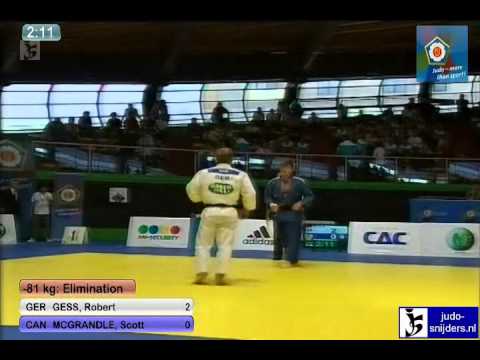 Robert Gess (GER) - Scott McGrandle (CAN) [-81kg]