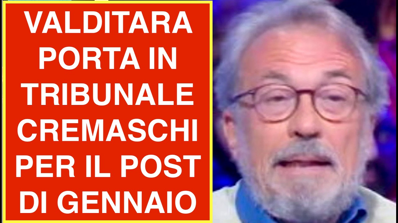 VALDITARA PORTA IN TRIBUNALE CREMASCHI PER IL POST DI GENNAIO