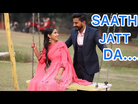 SAATH JATT DA || PRE-WEDDING|| SANDHU SARKAAR AND TARNDEEP || SHINE STUDIO RATIA1¹