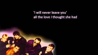 ♦ BackstreetBoys ♦ That&#39;s what she said ♦ Lyrics • full • hq