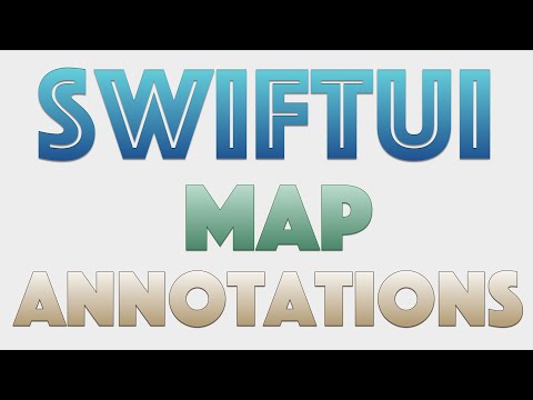 SwiftUI 2.0 Map Annotations