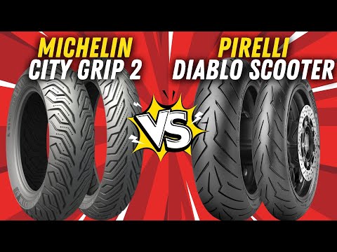 Michelin City Grip 2 vs Pirelli Diablo Scooter: Best Tires for Scooters