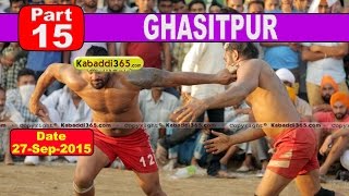 (13) Ghasitpur (Mukerian) Kabaddi Cup 27 Sep 2015