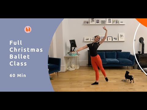 Full Ballet Class to Christmas Music | 60 Minutes | Ballet Fusion Ltd