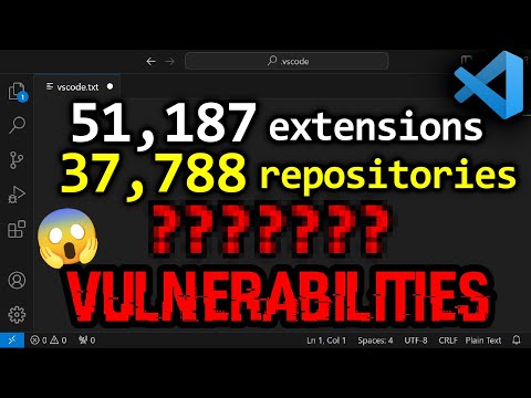 Which Visual Studio Code Extensions Can Be Hacked?
