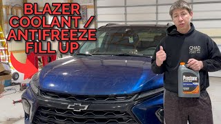 2019 - 2025 Chevrolet Blazer Coolant / Antifreeze - How to Fill or Replace