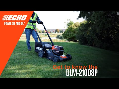 Echo DLM-2100SP 21 in. Self-Propelled with 5.0Ah Battery & Charger in Lowell, Michigan - Video 1