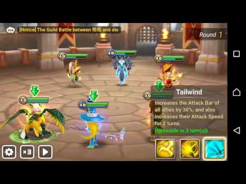 Summoners War guild wars: Game of Throws ft lushen poseidon mi ying and mei hou wang