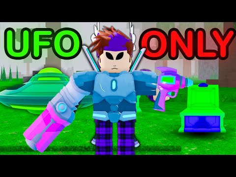 99 Nights But I Can ONLY Use UFO WEAPONS..