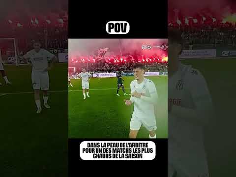 👀 POV : Dans la peau de l'arbitre pour l'un des matchs les plus chauds de la saison de L2 !