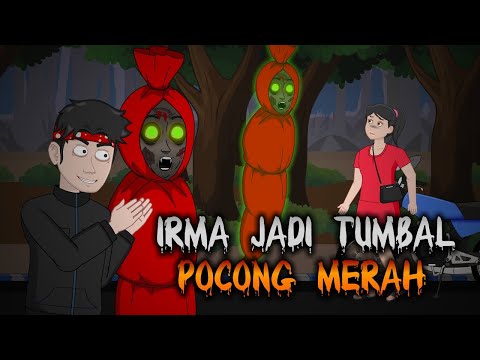 Hampir Jadi Tumbal Pocong Merah - Komedi Irpan dan Irma
