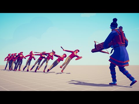 10x PAINTERS vs EVERY UNIT - Totally Accurate Battle Simulator TABS