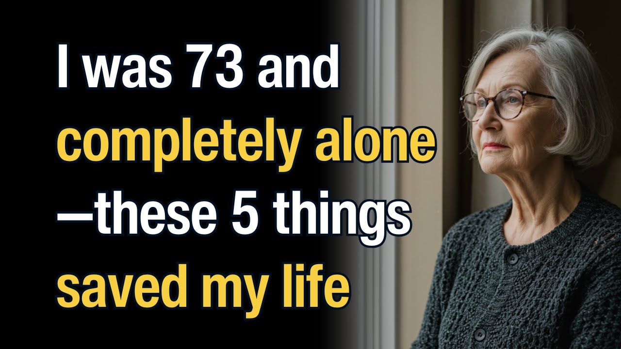 When You Grow Old and Are Left Alone, Do These Things