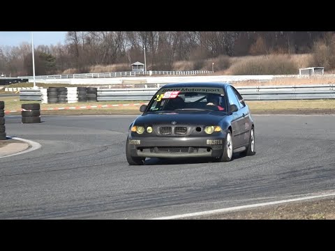 Krzysztof Żyła, BMW E46 320 - II SuperOES Tor Poznań - 12.02.2022