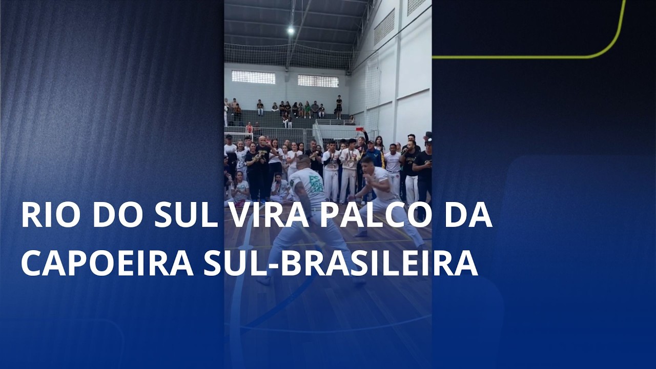 Rio do Sul recebe grande encontro sul-brasileiro de capoeira