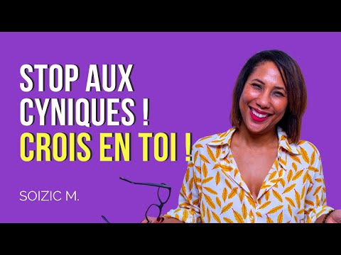 Arrête d'écouter les cyniques ! Ils disent n'importe quoi ! #POWERANDBOOST