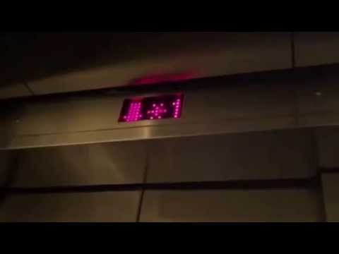 RARE VINTAGE Westinghouse Traction Main Elevators @ Sharp Memorial Hospital, San Diego, CA