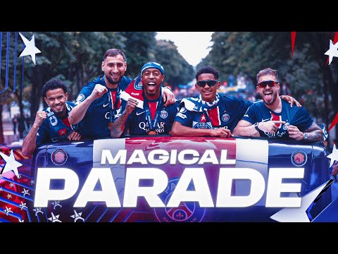 Champions Parade: PSG Celebrate Their Champions League Victory in Paris!