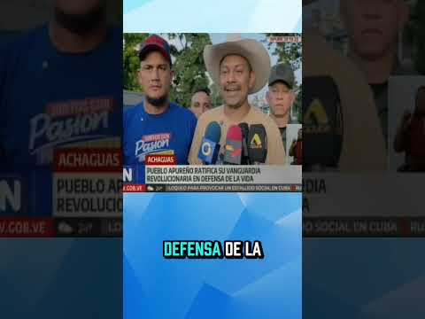 En el municipio achaguas del estado Apure se realizó una caravana motorizada en defensa de la paz.