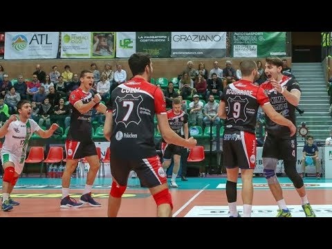 #Pallavolo A2 maschile PO salvezza - Cuneo-Santa Croce 0-3: highlights