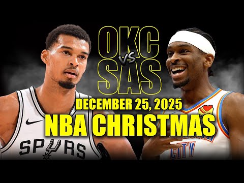 Oklahoma City Thunder vs San Antonio Spurs Full Game Highlights – December 25, 2025 | NBA Season