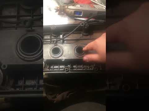 Replace valve cover gasket, spark plug gaskets. New
