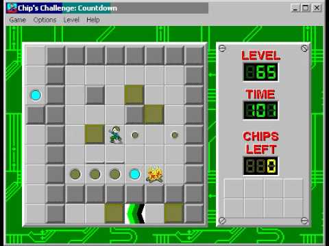 CCLP3 level 65 solution - 67 seconds