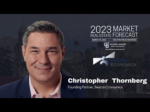 Thumbnail for Chris Thornberg Presents in Studio for The 2023 Real Estate Market Forecast (Updated April 10, 2023)